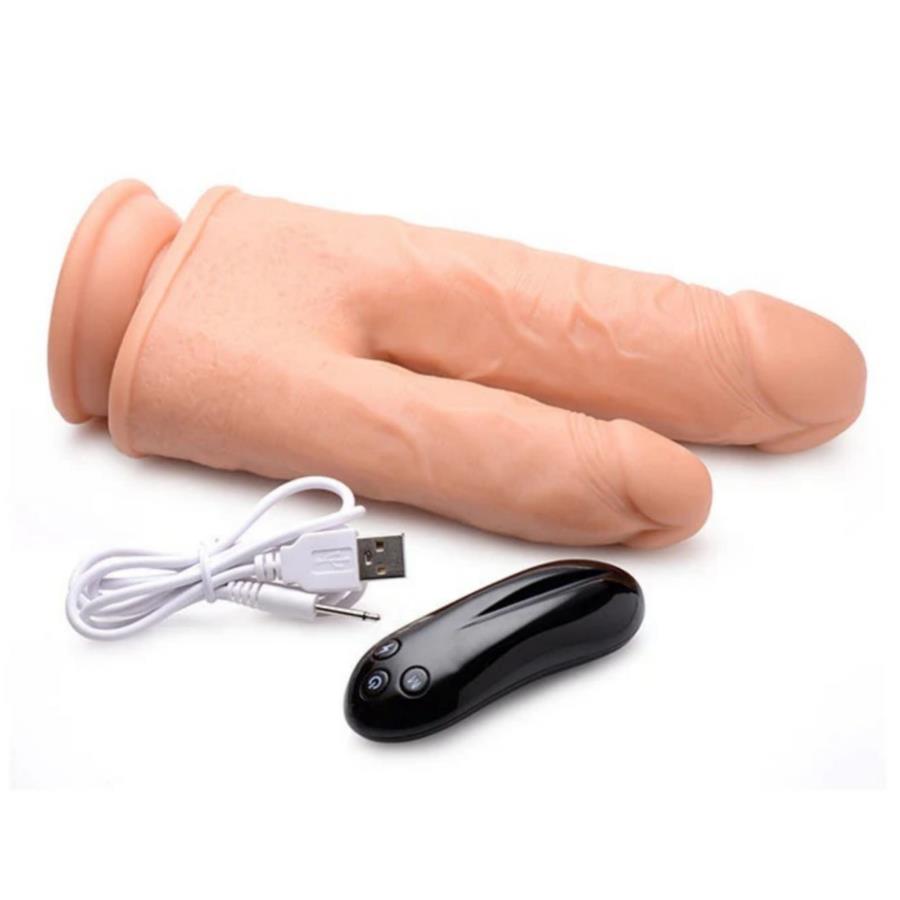 Double Big Shot - Dildo Doble Vibrador con Control